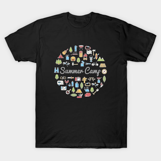 SUMMER CAMP T-Shirt by fatihahnur